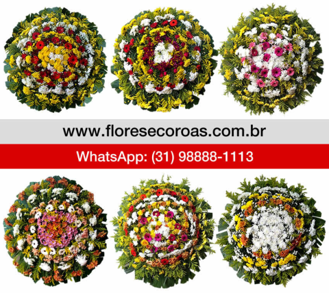 Coroa de flores Sete Lagoas floricultura entrega coroas Sete Lagoas MG